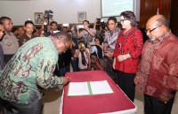 Empat Kabupaten Tanda Tangani Rencana Aksi Program Pemberantasan Korupsi